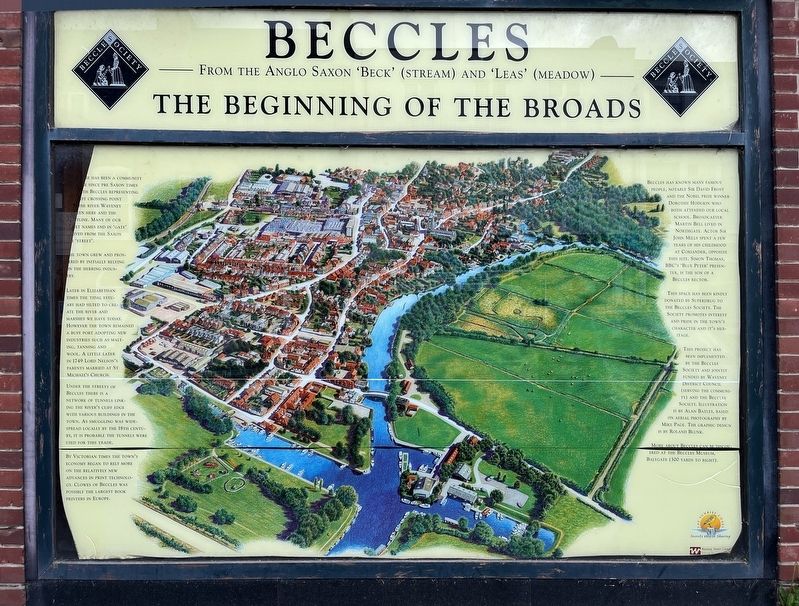 Beccles Marker image. Click for full size.
