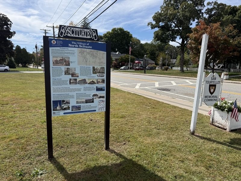 The Village of North Scituate / Scituate, Rhode Island Marker image. Click for full size.