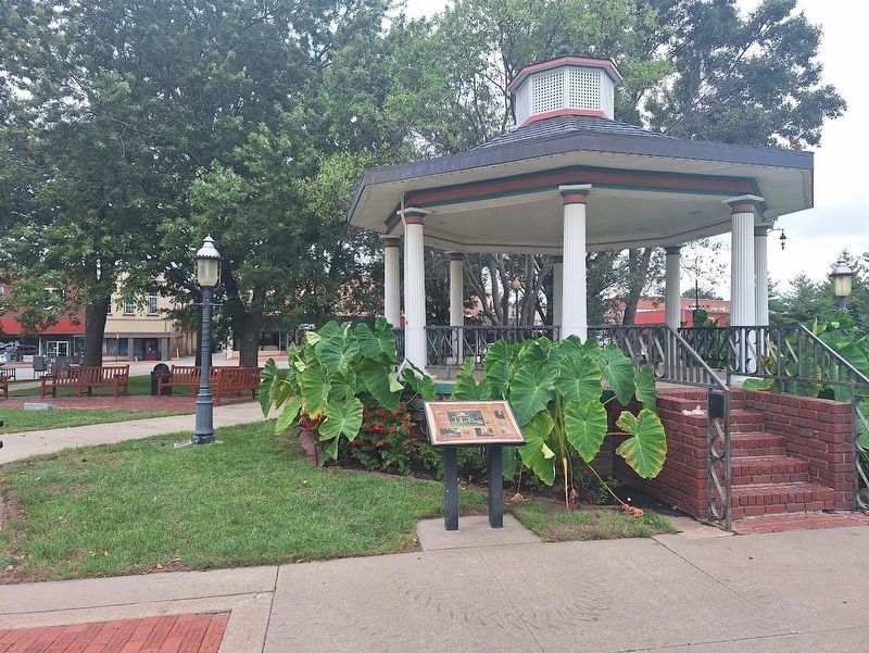 History of the Park Square Marker. Click for full size. History of the Park Square Marker image. Click for full size.