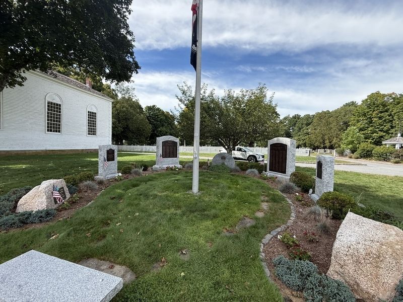 Veterans Memorials on display image. Click for full size.