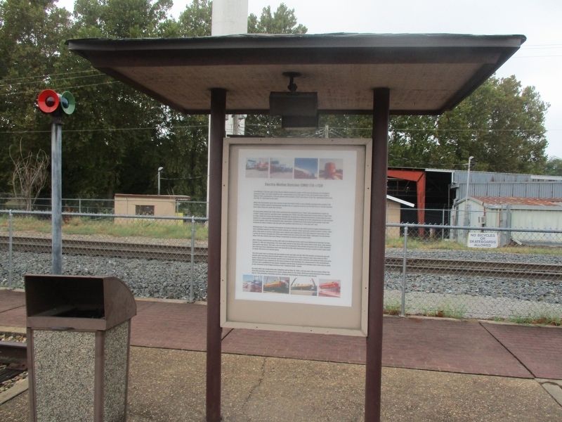 Kansas City Southern Railway Locomotive Marker. Click for full size. Kansas City Southern Railway Locomotive Marker image. Click for full size.