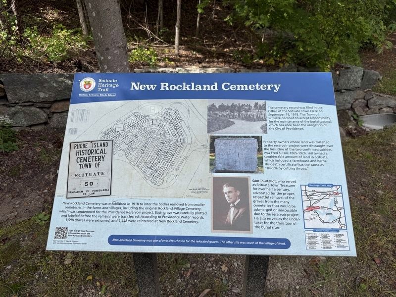 New Rockland Cemetery Marker. Click for full size. New Rockland Cemetery Marker image. Click for full size.