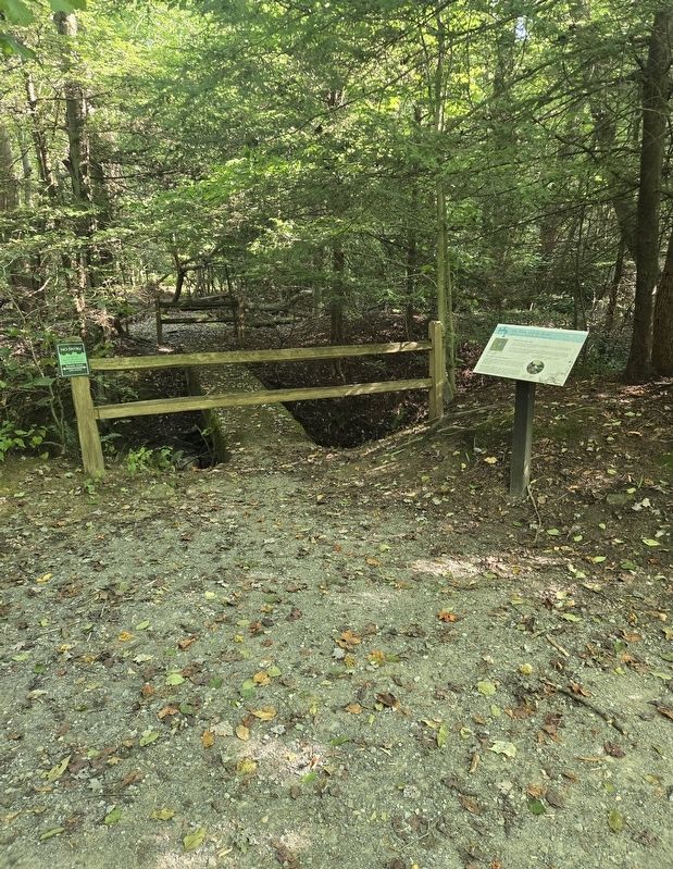 The Dam and the Bowl Marker. Click for full size. The Dam and the Bowl Marker image. Click for full size.