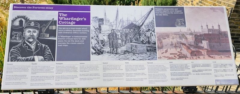 The Wharfinger�s Cottage Marker image. Click for full size.