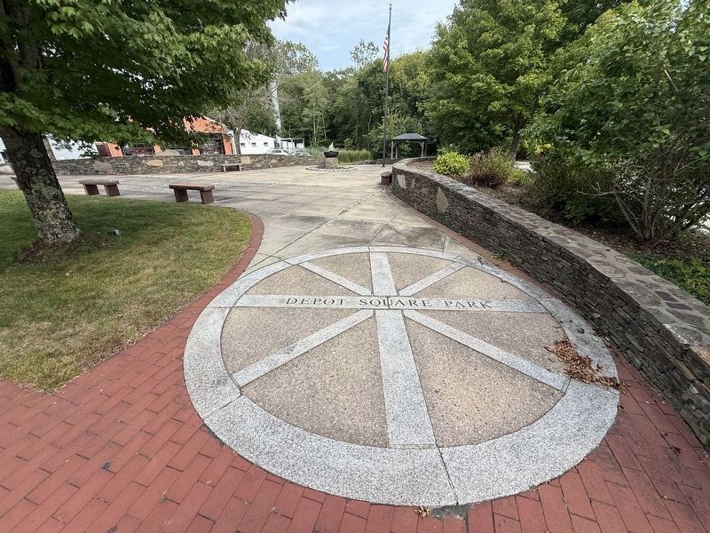 Depot Square Park. Click for full size. Depot Square Park image. Click for full size.