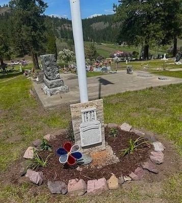 Never Forget Garden Marker at flag pole. Click for full size. Never Forget Garden Marker at flag pole image. Click for full size.