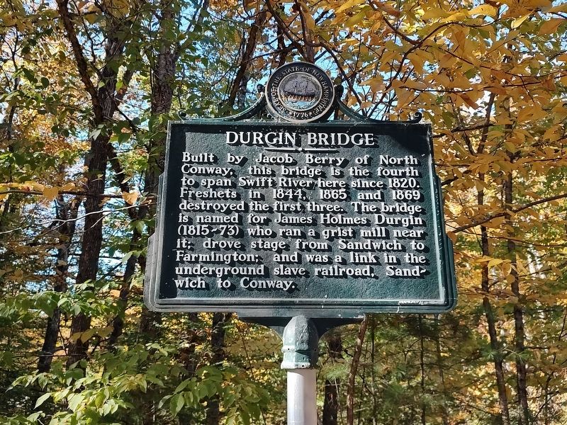 Durgin Bridge Marker image. Click for full size.