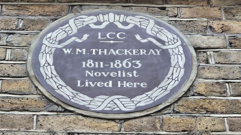 W. M. Thackeray Marker image. Click for full size.