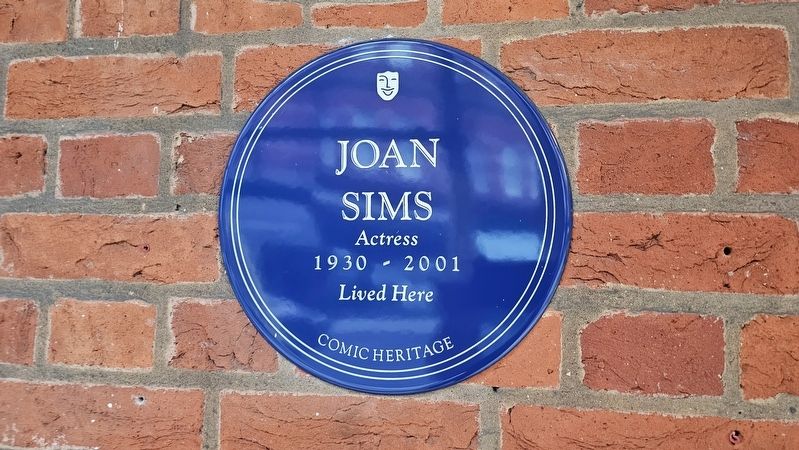 Joan Sims Marker image. Click for full size.