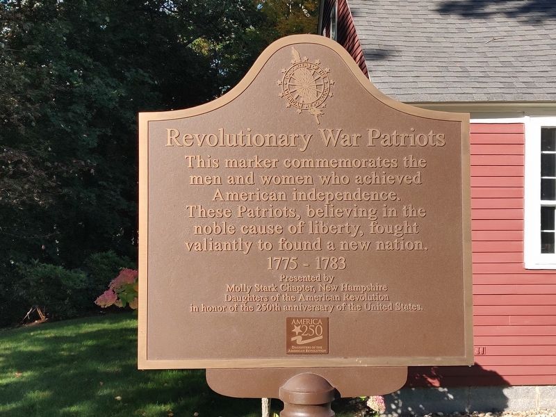 Revolutionary War Patriots Marker. Click for full size. Revolutionary War Patriots Marker image. Click for full size.