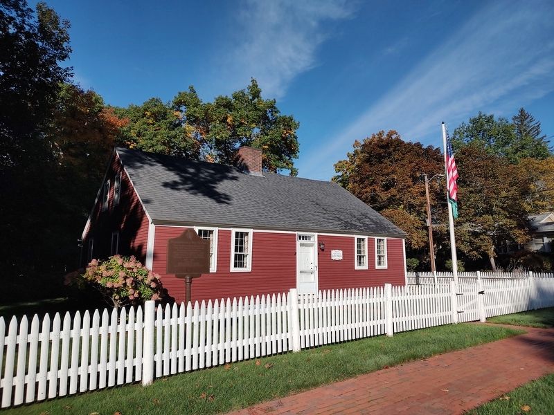 Revolutionary War Patriots Marker and the Gen. John Stark house. Click for full size. Revolutionary War Patriots Marker and the Gen. John Stark house image. Click for full size.