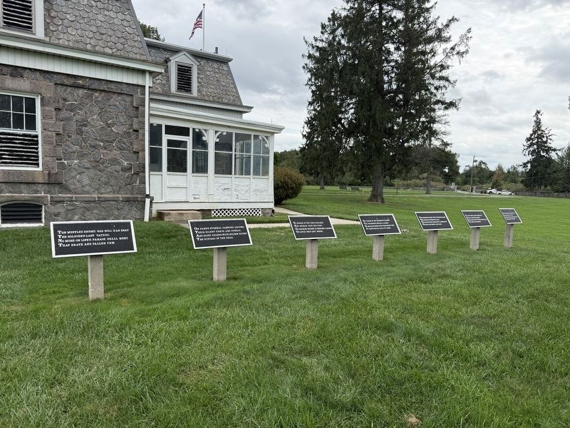 The <i>Bivouac of the Dead</i> Display. Click for full size. The <i>Bivouac of the Dead</i> Display image. Click for full size.