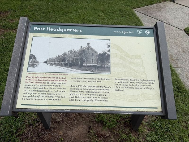 Post Headquarters Marker. Click for full size. Post Headquarters Marker image. Click for full size.