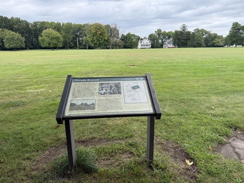 Parade Ground Marker. Click for full size. Parade Ground Marker image. Click for full size.