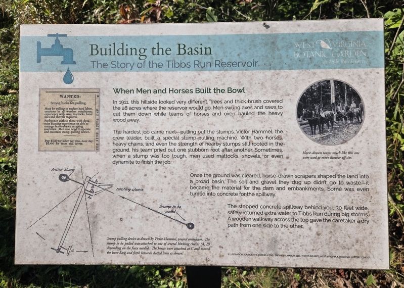Building the Basin Marker. Click for full size. Building the Basin Marker image. Click for full size.