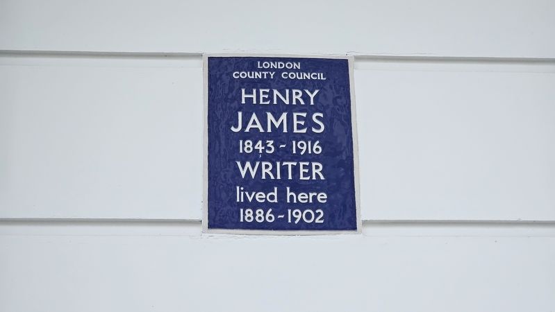 Henry James Marker. Click for full size. Henry James Marker image. Click for full size.