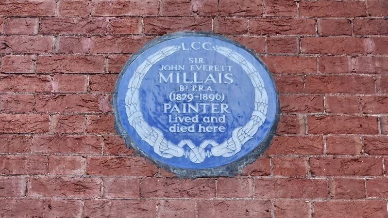 Sir John Everett Millais Marker. Click for full size. Sir John Everett Millais Marker image. Click for full size.