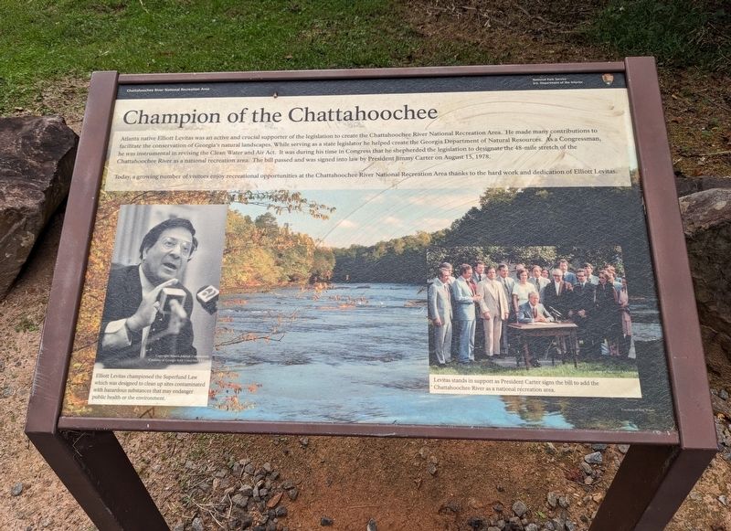 Champion of the Chattahoochee Marker. Click for full size. Champion of the Chattahoochee Marker image. Click for full size.