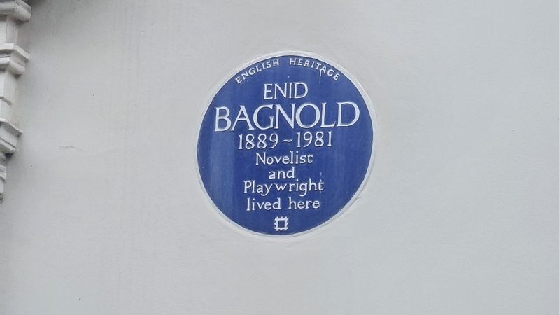 Enid Bagnold Marker image. Click for full size.