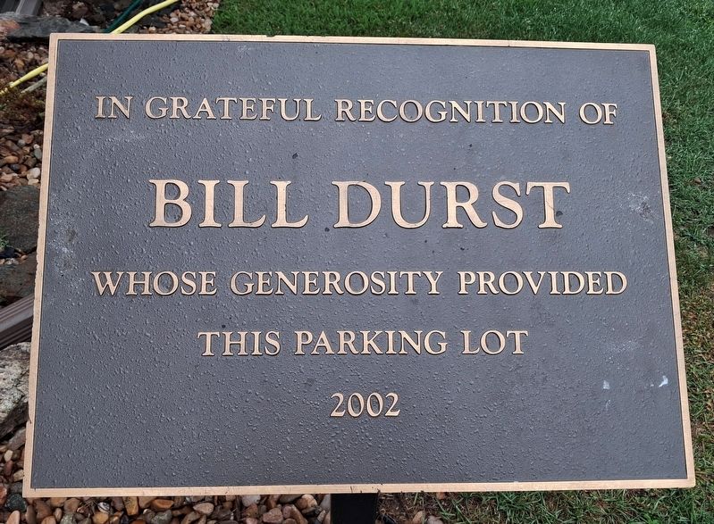 Bill Durst Marker. Click for full size. Bill Durst Marker image. Click for full size.