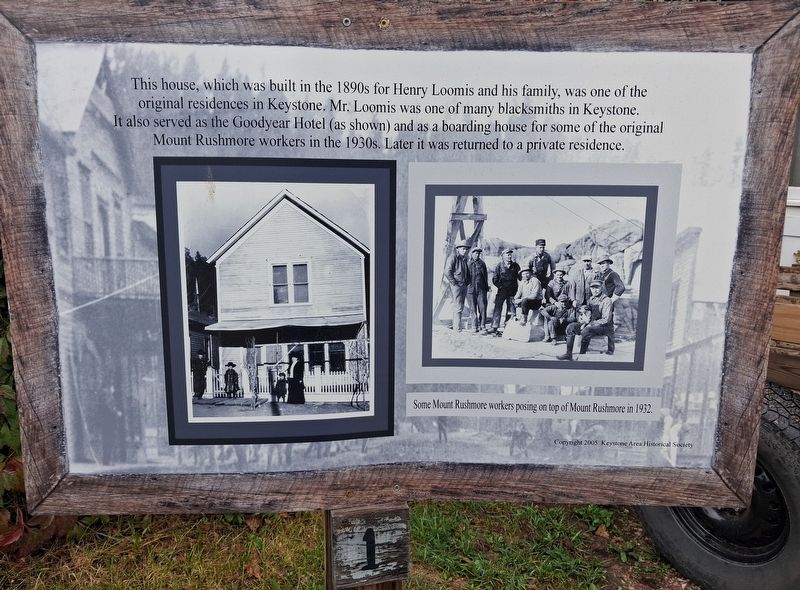Henry Loomis House Marker. Click for full size. Henry Loomis House Marker image. Click for full size.