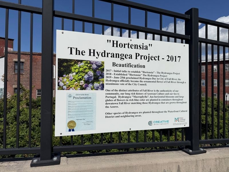"Hortensia" Marker. Click for full size. "Hortensia" Marker image. Click for full size.