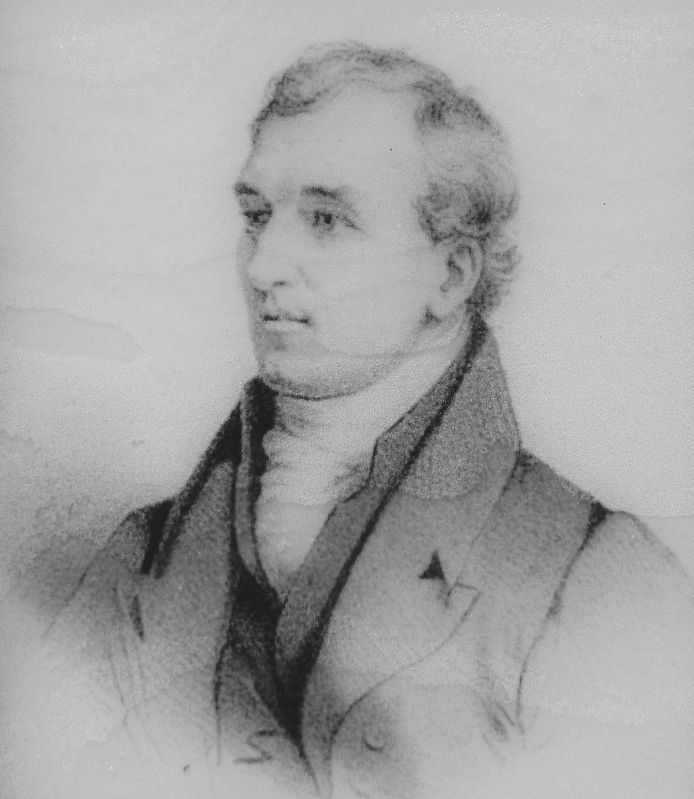 Marker detail: David Douglas. Click for full size. Marker detail: David Douglas image. Click for full size.