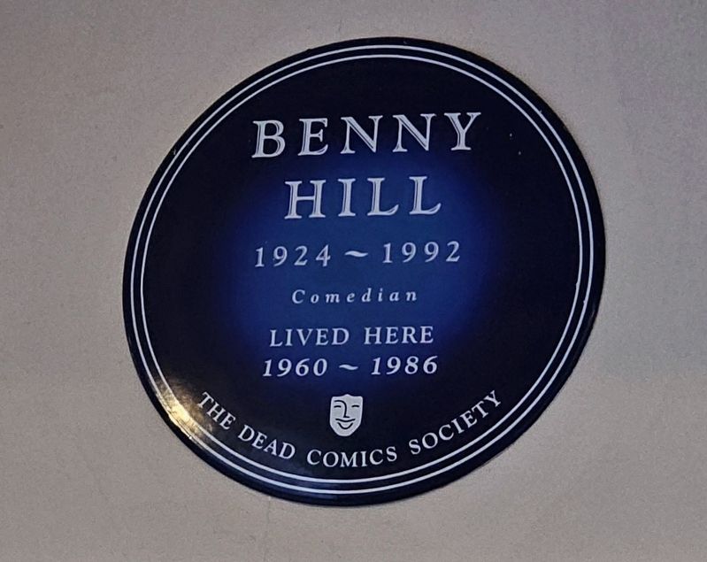 Benny Hill Marker. Click for full size. Benny Hill Marker image. Click for full size.