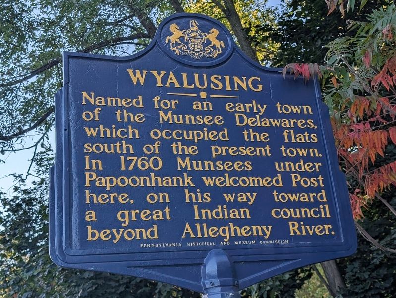 Wyalusing Marker. Click for full size. Wyalusing Marker image. Click for full size.