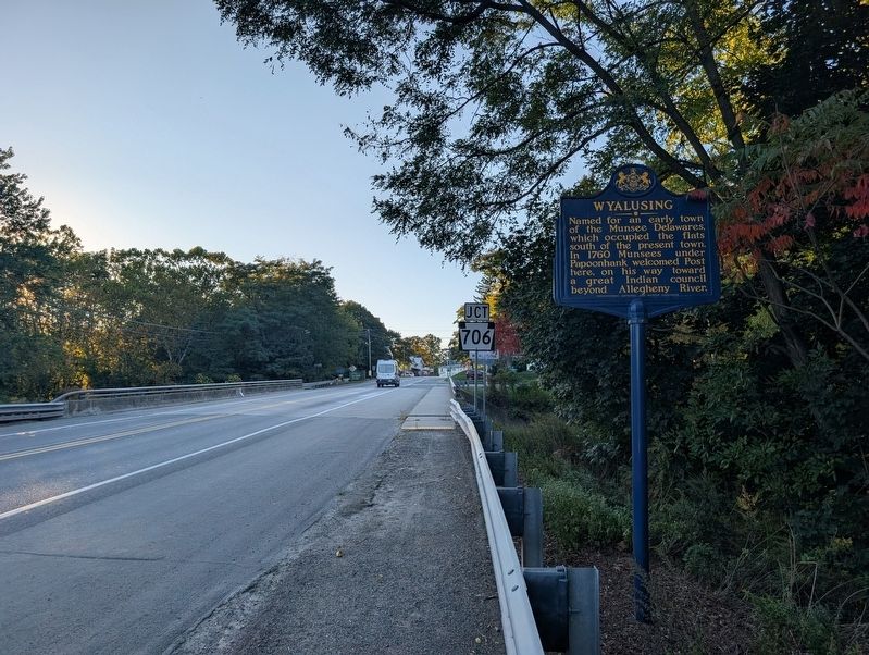Wyalusing Marker. Click for full size. Wyalusing Marker image. Click for full size.