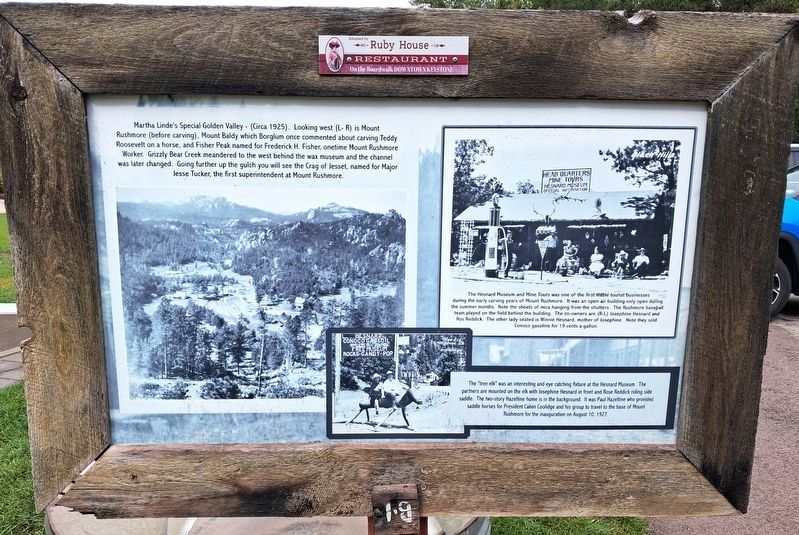 Martha Linde's Special Golden Valley and Hesnard Museum Marker image. Click for full size.