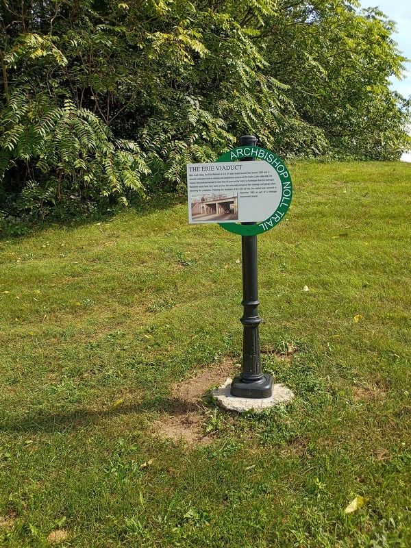 The Erie Viaduct Marker image. Click for full size.