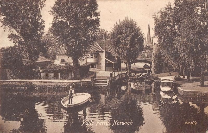 Pulls Ferry, Norwich. Click for full size. Pulls Ferry, Norwich image. Click for full size.
