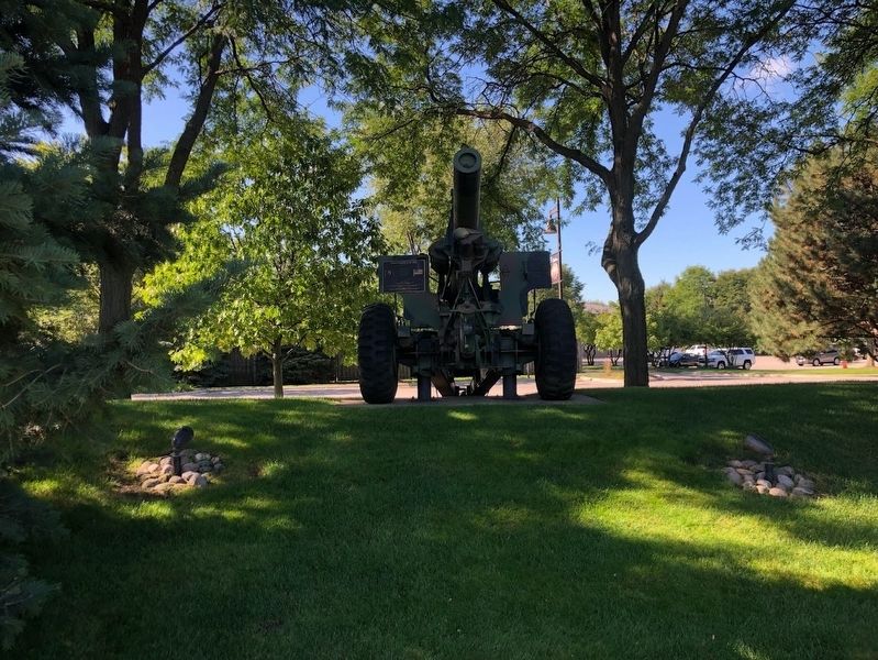 1955 Howitzers at the Streamwood Veterans Memorial. Click for full size. 1955 Howitzers at the Streamwood Veterans Memorial image. Click for full size.