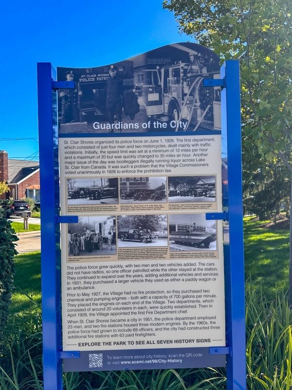 Guardians of the City Marker image. Click for full size.