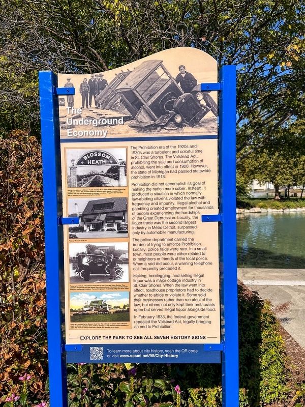 The Underground Economy Marker image. Click for full size.