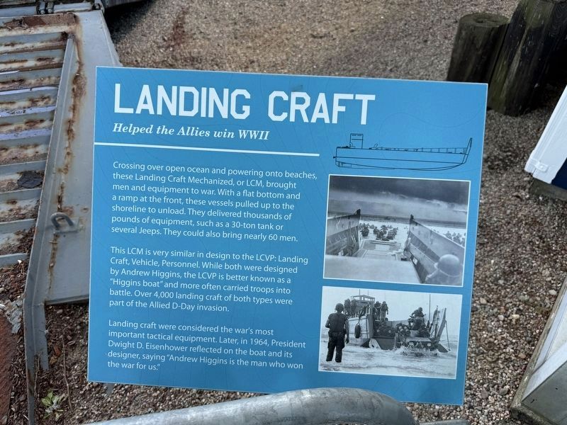 Landing Craft Marker. Click for full size. Landing Craft Marker image. Click for full size.