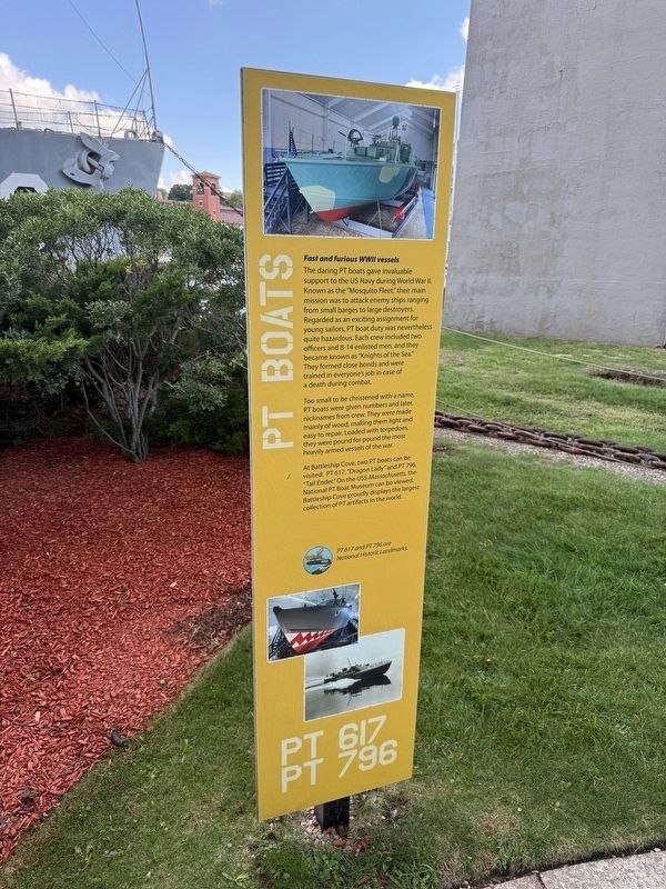PT Boats Marker. Click for full size. PT Boats Marker image. Click for full size.