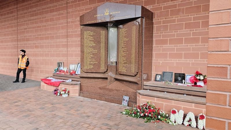 Hillsborough Memorial. Click for full size. Hillsborough Memorial image. Click for full size.