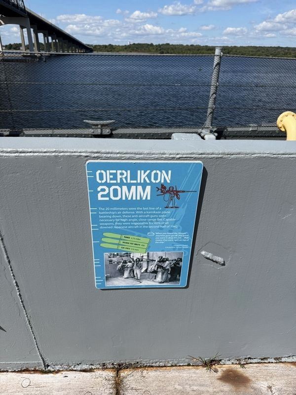 Oerlikon 20mm Marker. Click for full size. Oerlikon 20mm Marker image. Click for full size.