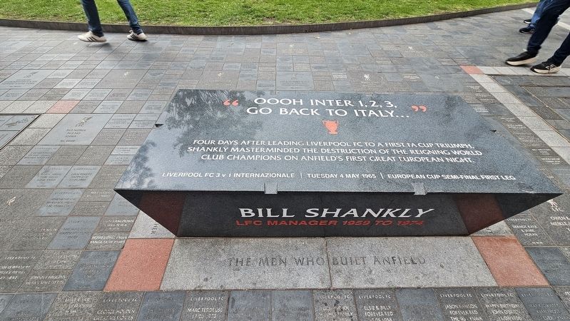 Bill Shankly Marker image. Click for full size.