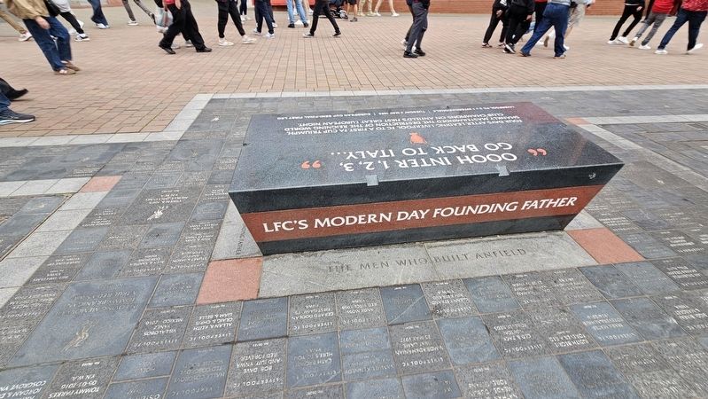 Bill Shankly Marker (Reverse Side) image. Click for full size.