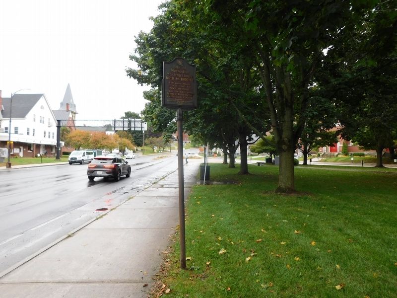 Site of Methodist Meeting House Marker. Click for full size. Site of Methodist Meeting House Marker image. Click for full size.
