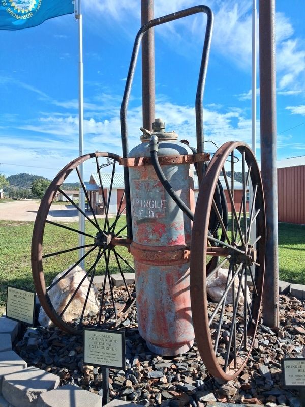 40 Gallon Soda and Acid Chemical Extinguisher and Marker. Click for full size. 40 Gallon Soda and Acid Chemical Extinguisher and Marker image. Click for full size.