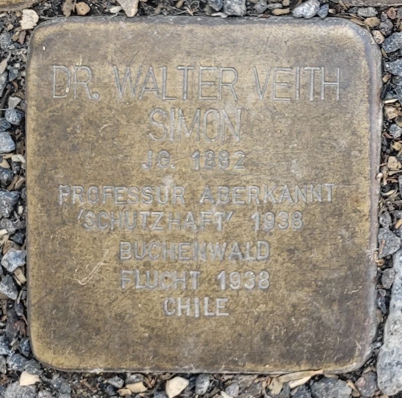 Dr. Walter Veith Simon Marker. Click for full size. Dr. Walter Veith Simon Marker image. Click for full size.