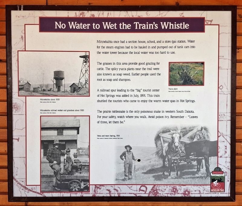 No Water To Wet The Train's Whistle Marker. Click for full size. No Water To Wet The Train's Whistle Marker image. Click for full size.
