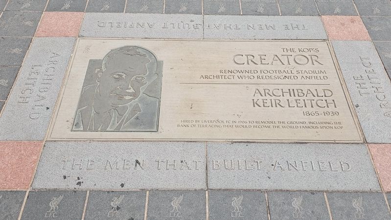Archibald Keir Leitch Marker. Click for full size. Archibald Keir Leitch Marker image. Click for full size.