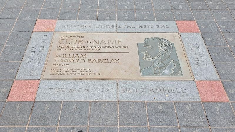 William Edward Barclay Marker. Click for full size. William Edward Barclay Marker image. Click for full size.