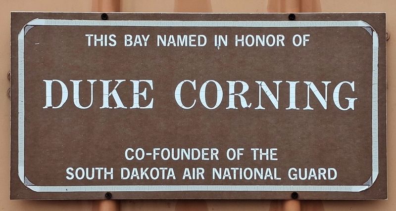 Duke Corning Marker. Click for full size. Duke Corning Marker image. Click for full size.