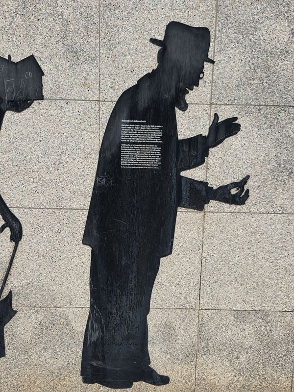 Robert Bosch in Feuerbach Marker. Click for full size. Robert Bosch in Feuerbach Marker image. Click for full size.